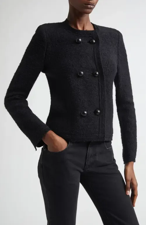 Suely Wool & Alpaca Blend Bouclé Jacket by Isabel Marant