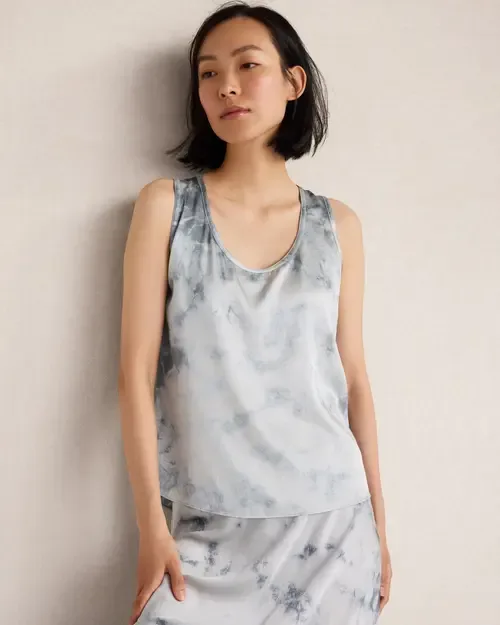 Washable Silk Tie-Dye Tank by Haven Well Within