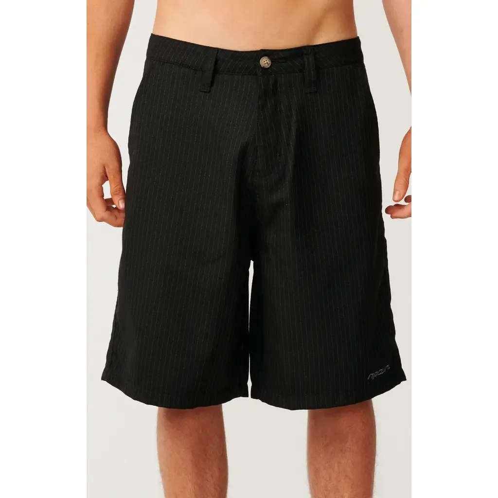 Archive Oversize Pinstripe Shorts by Rip Curl