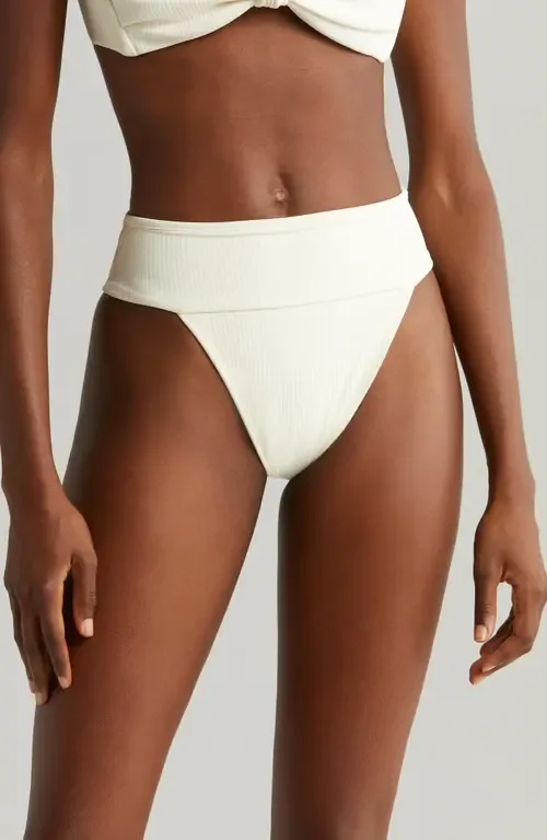 Tamarindo Rib High Cut Bikini Bottoms
