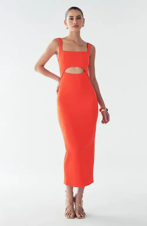 Adi Midi Dress by BWLDR