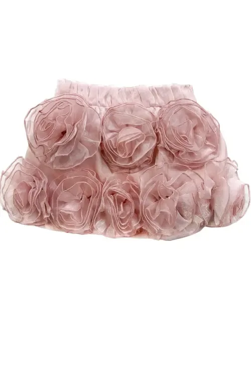 Vivian Dusty Pink Organza Skirt by Petite Maison Kids