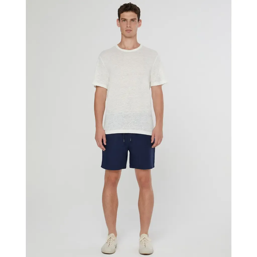 Air Linen Pull-On Short 6"