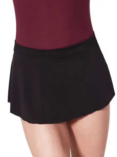 Curved Pull-On Skirt by CAPEZIO
