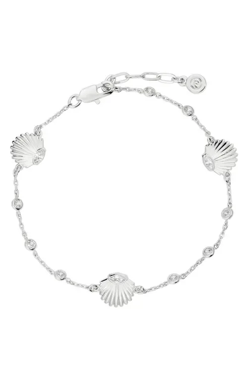 Santorini Shell Anklet by Ettika