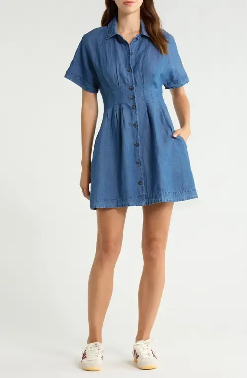 Arden Mini Shirtdress by Marine Layer