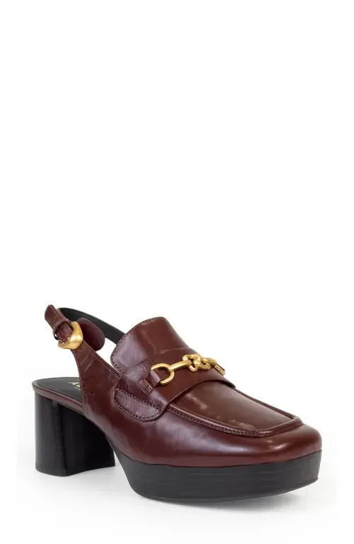 Sorin Slingback Bit Loafer Pump in Leather by Aerosoles