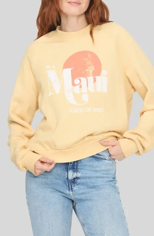 Maui State of Mind Graphic Sweatshirt by Project Social T