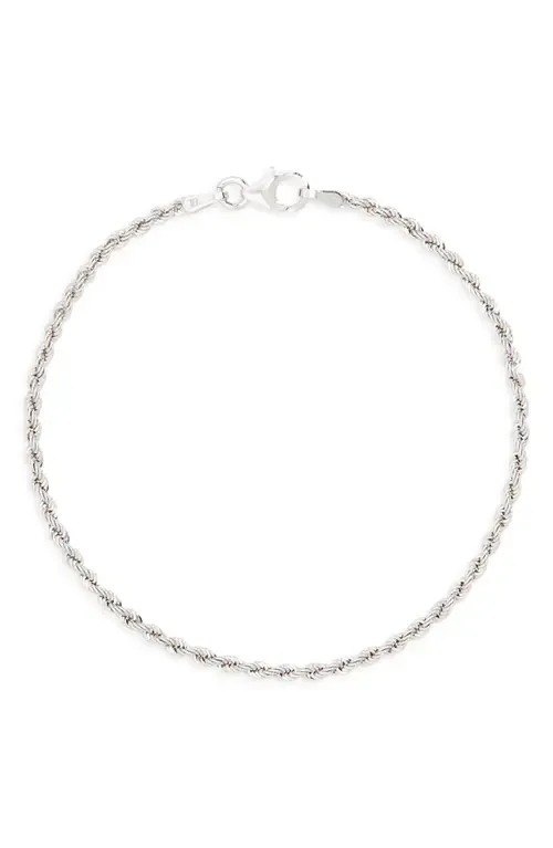 14K Gold Rope Chain Bracelet by Bony Levy