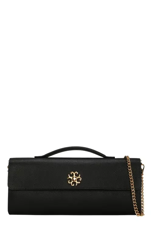 Top Handle Rectangle Leather Crossbody Bag by GORSKI