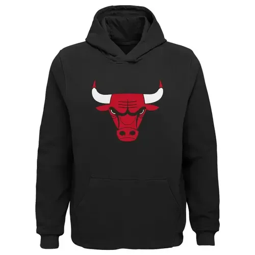Chicago Bulls Primary Logo Pullover Hoodie by Outerstuff