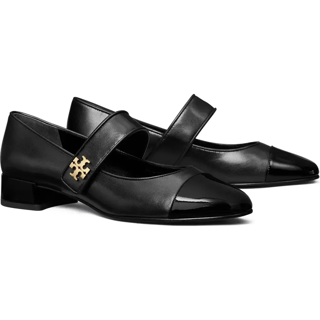 Cap Toe Mary Jane Pump by Tory Burch