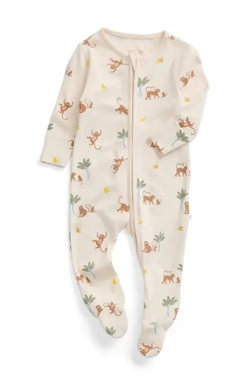 Two Way Zip Up Sleepsuit by MORI
