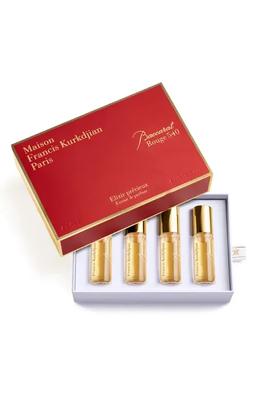 Baccarat Rouge 540 Elixir 4-Piece Roll-On Extrait De Parfum Set by Maison Francis Kurkdjian