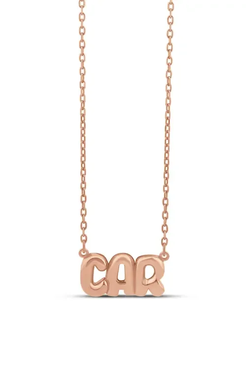 Helium Script Necklace by SHYMI