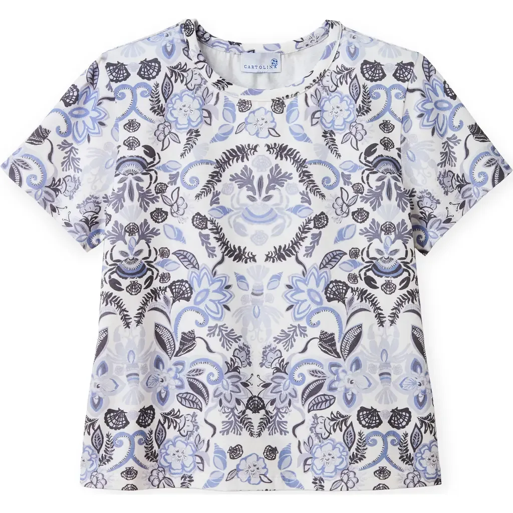 Dylan Printed Tee by Cartolina