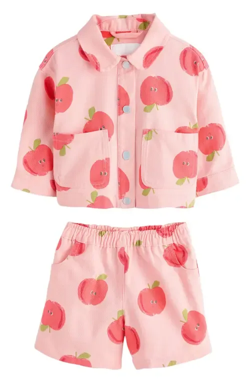 Apple Graphic Jacket & Shorts Set by NEXT