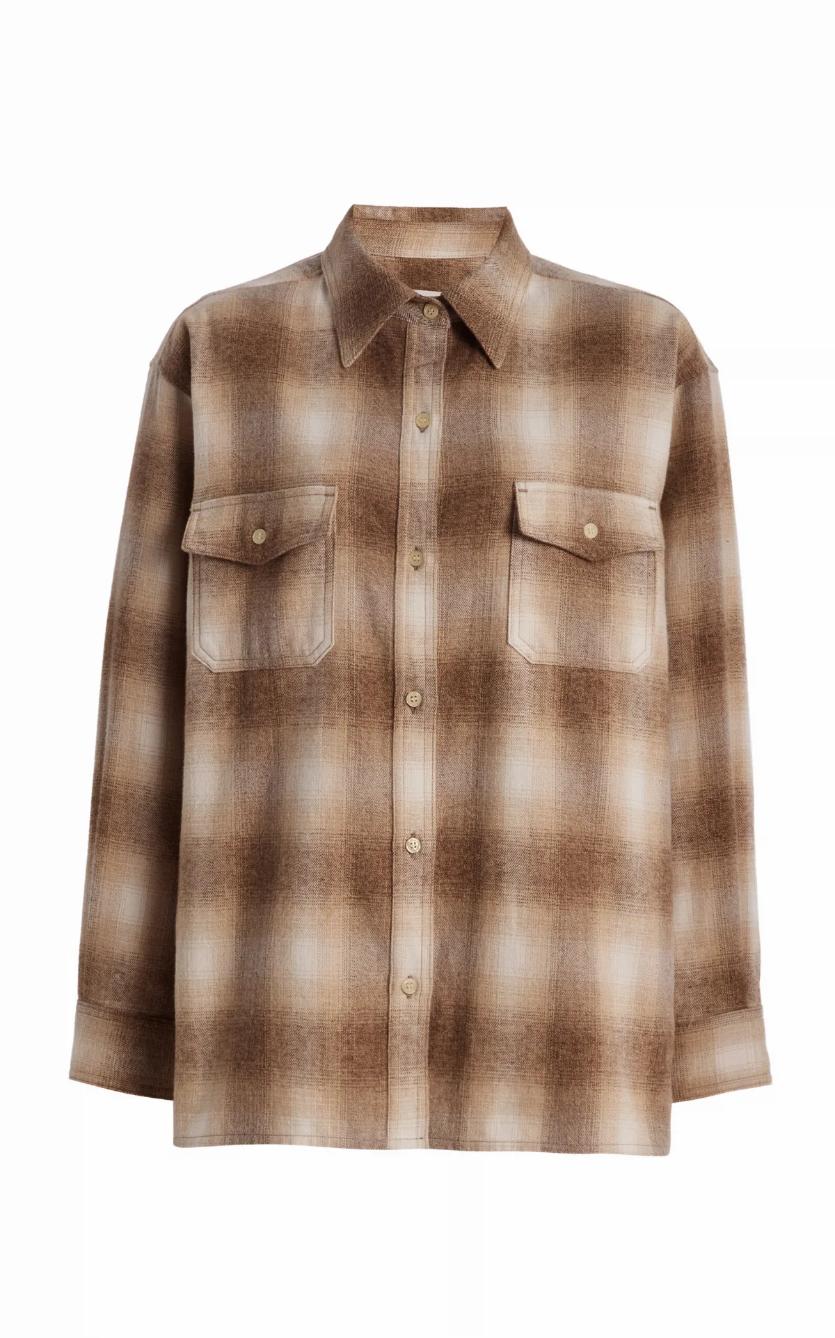 Kota Plaid Cotton Flannel Shirt by Citizens of Humanity