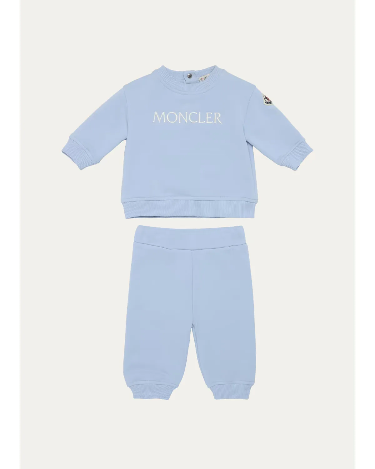 Embroidered Sweatshirt & Pants Set by Moncler
