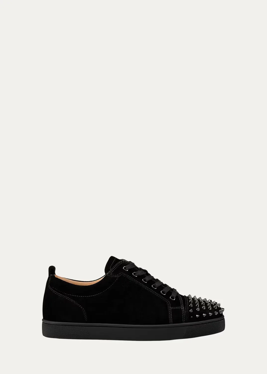 Louis Junior Spikes Leather Low-Top Sneakers by Christian Louboutin