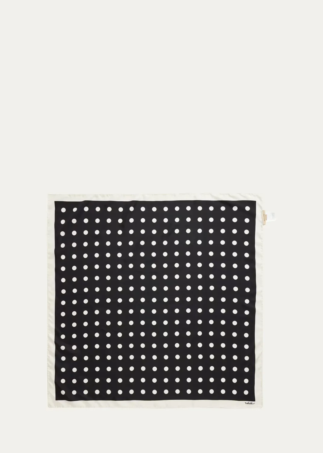 Opticool Print Silk Scarf by Valentino Garavani