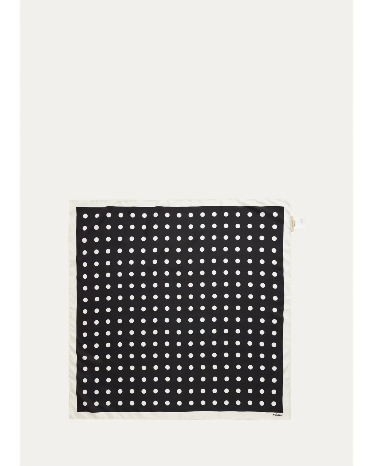 Opticool Print Silk Scarf by Valentino Garavani