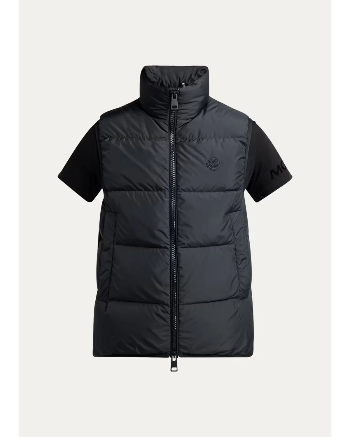 Gabas Short Sleeve Padded Vest by Moncler