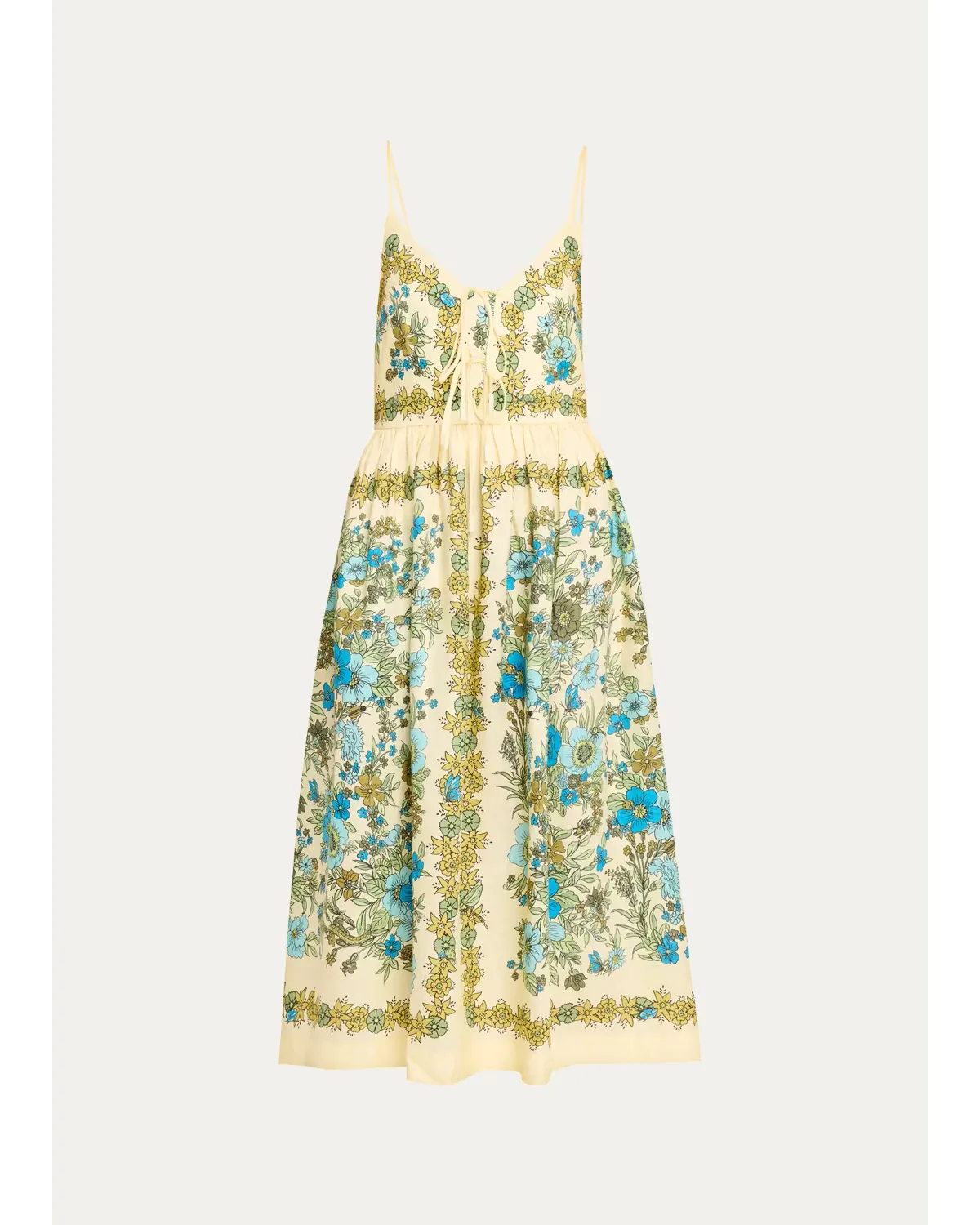 Sophia Floral Midi Dress by ALMAIS