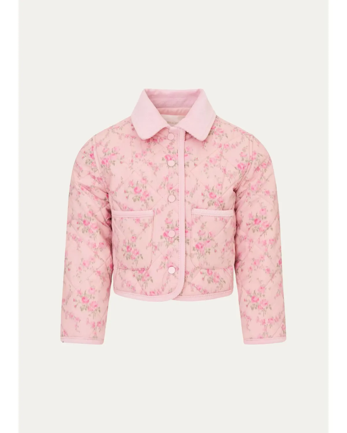 Norinda Floral Quilted Jacket by LoveShackFancy