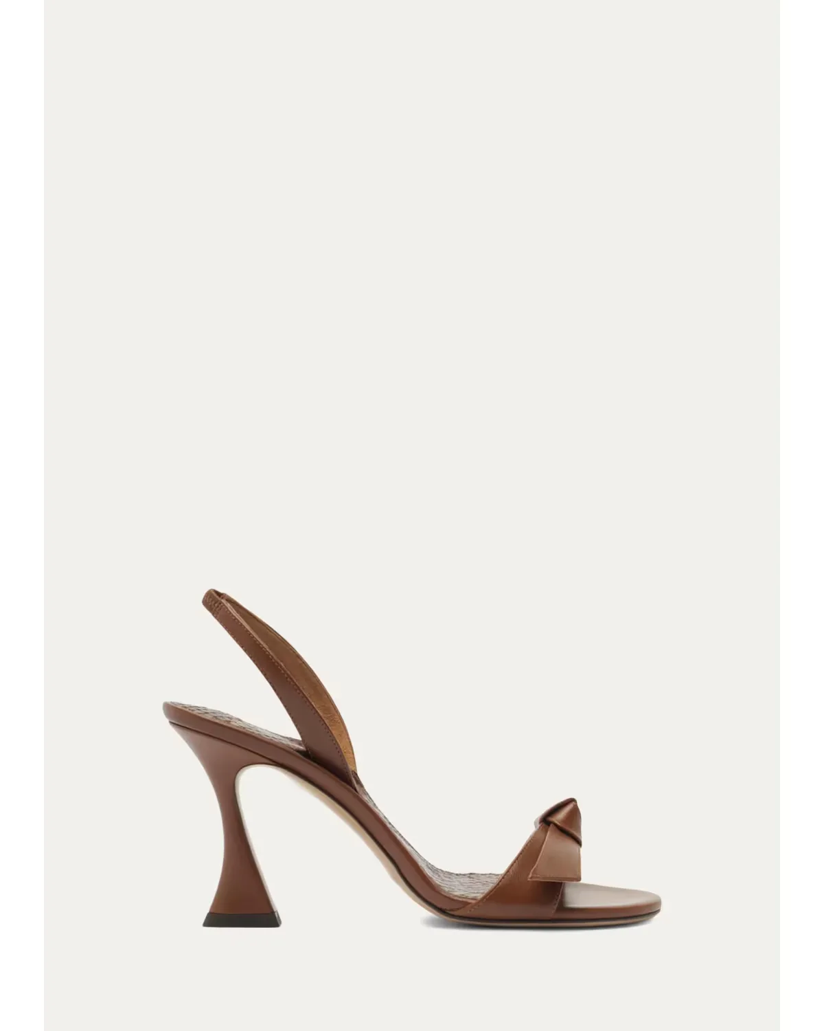 60mm Clarita Leather Slingback Sandals by Alexandre Birman