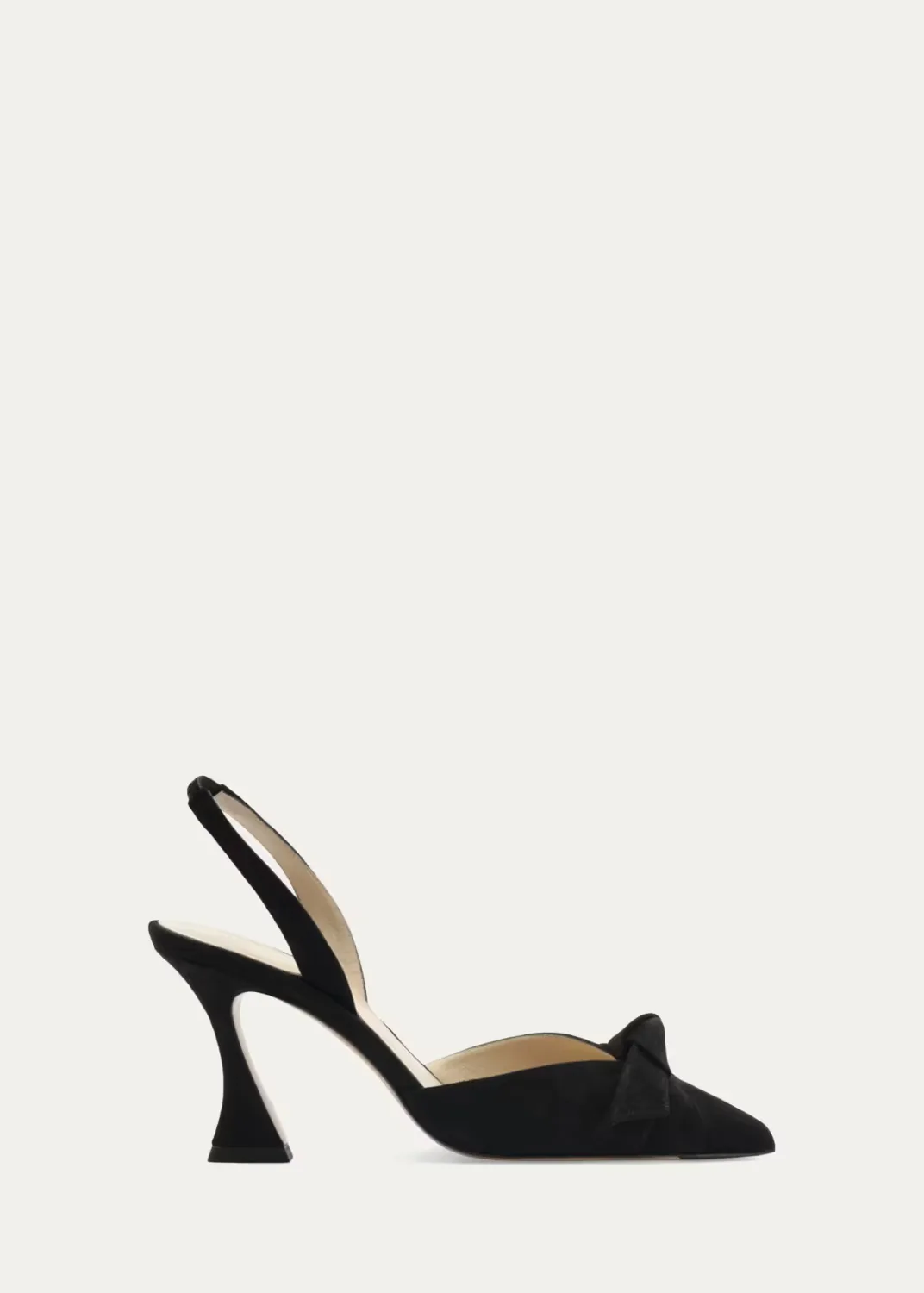 85mm Clarita Suede Slingback Pumps by Alexandre Birman
