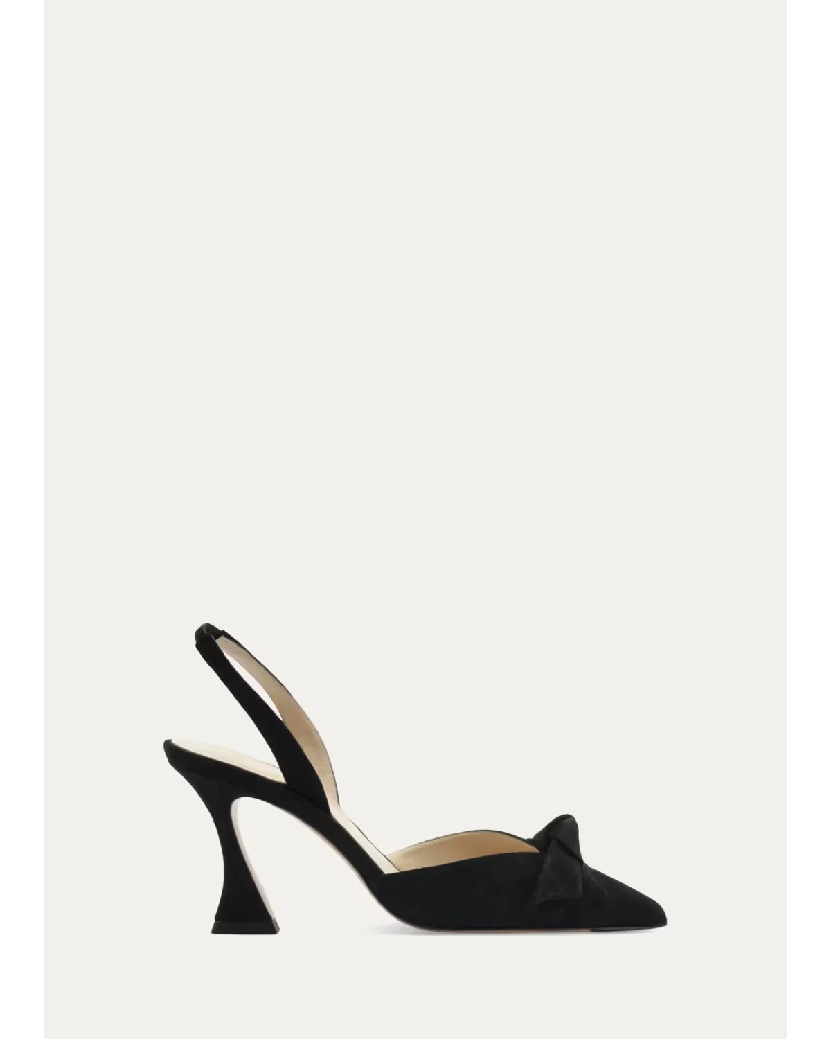 85mm Clarita Suede Slingback Pumps by Alexandre Birman
