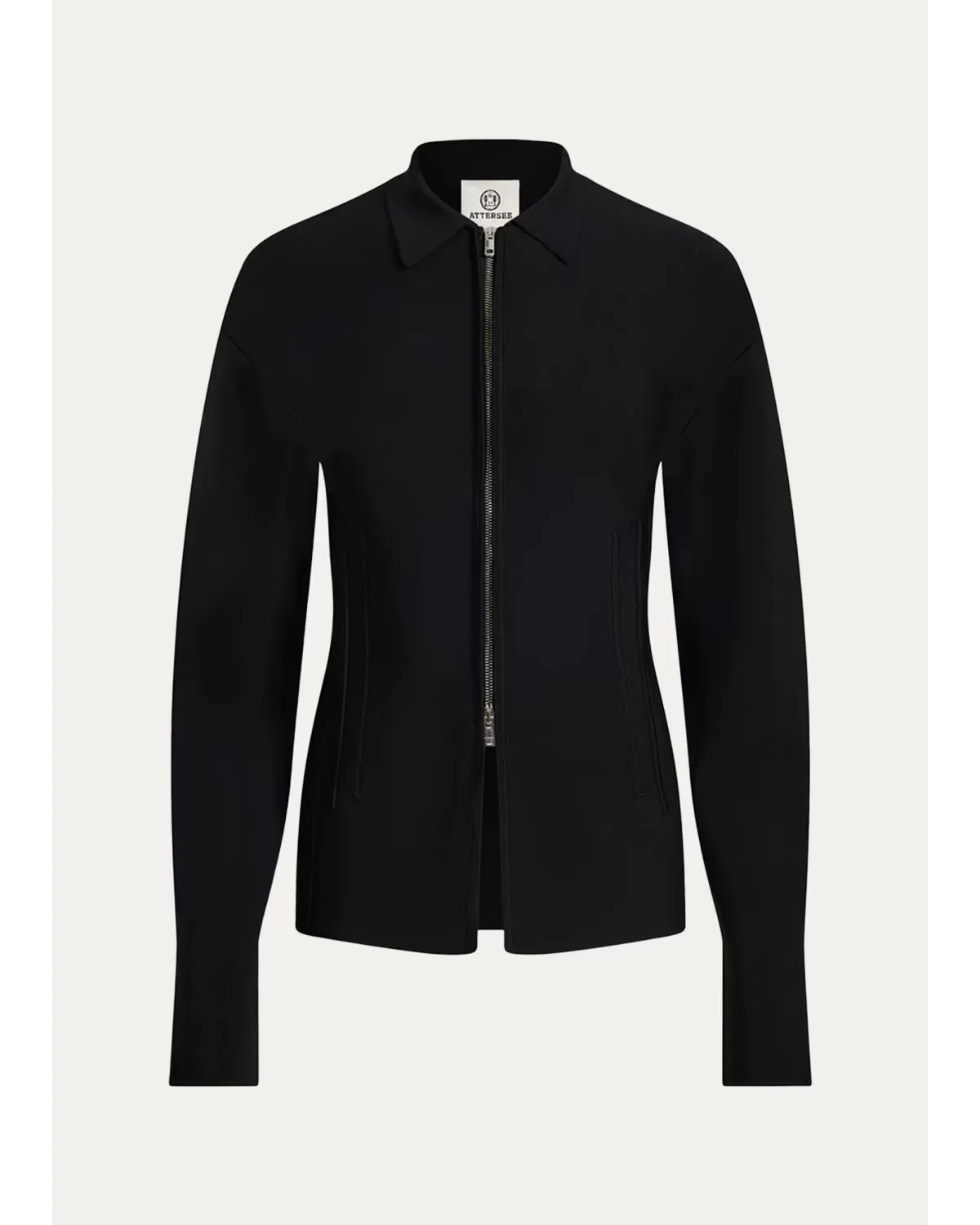 The Corseted Zip Cardigan by Attersee