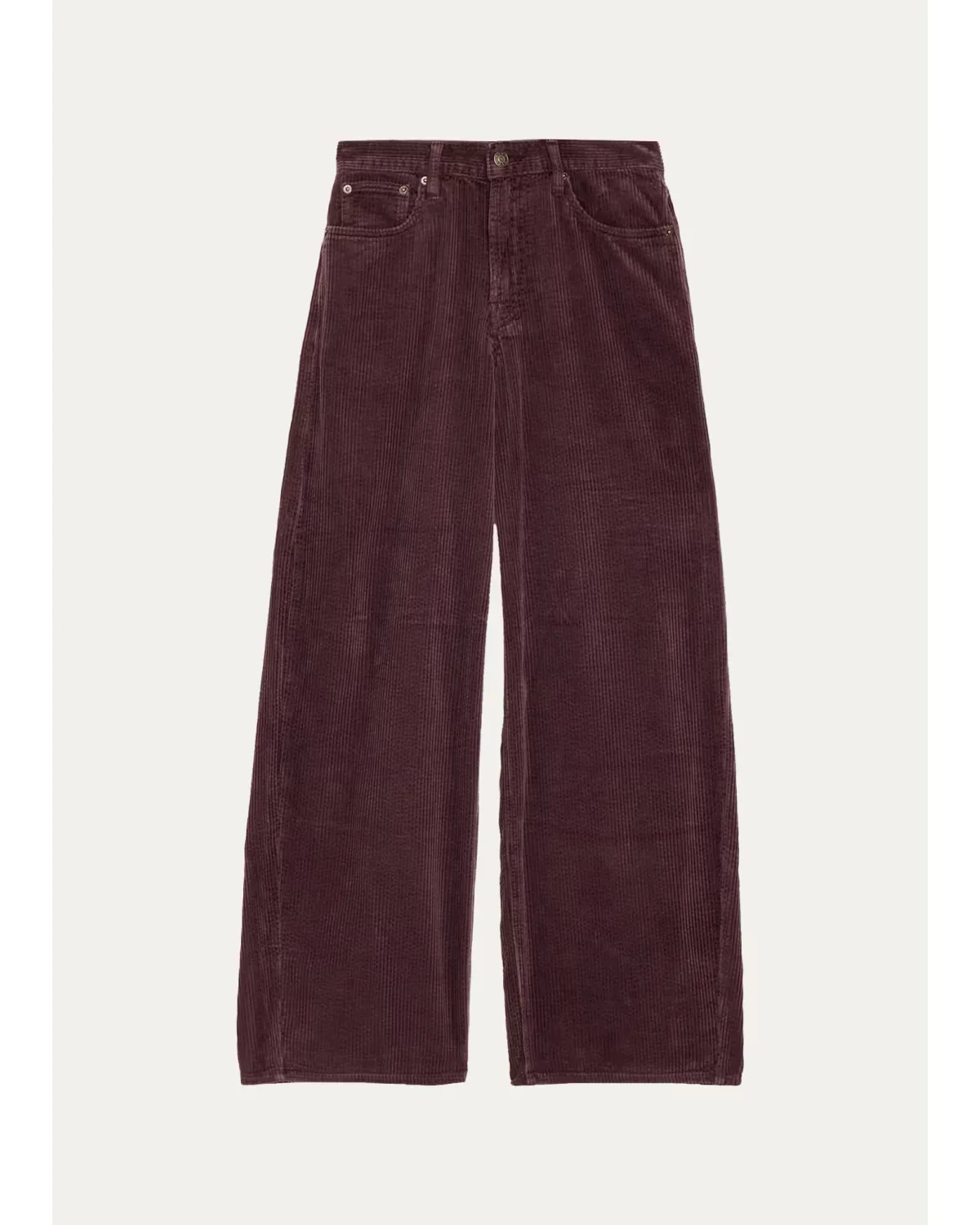 Corduroy Wide-Leg Pants by 6397