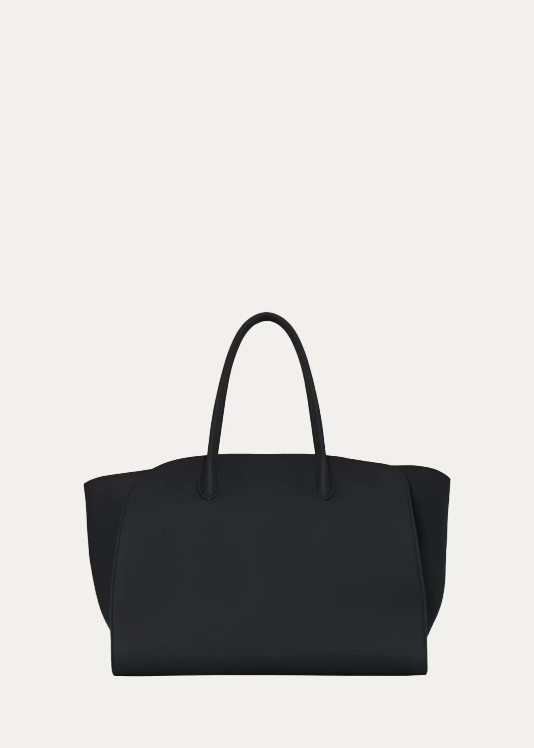 Marlo Saddle Leather Tote Bag by The Row