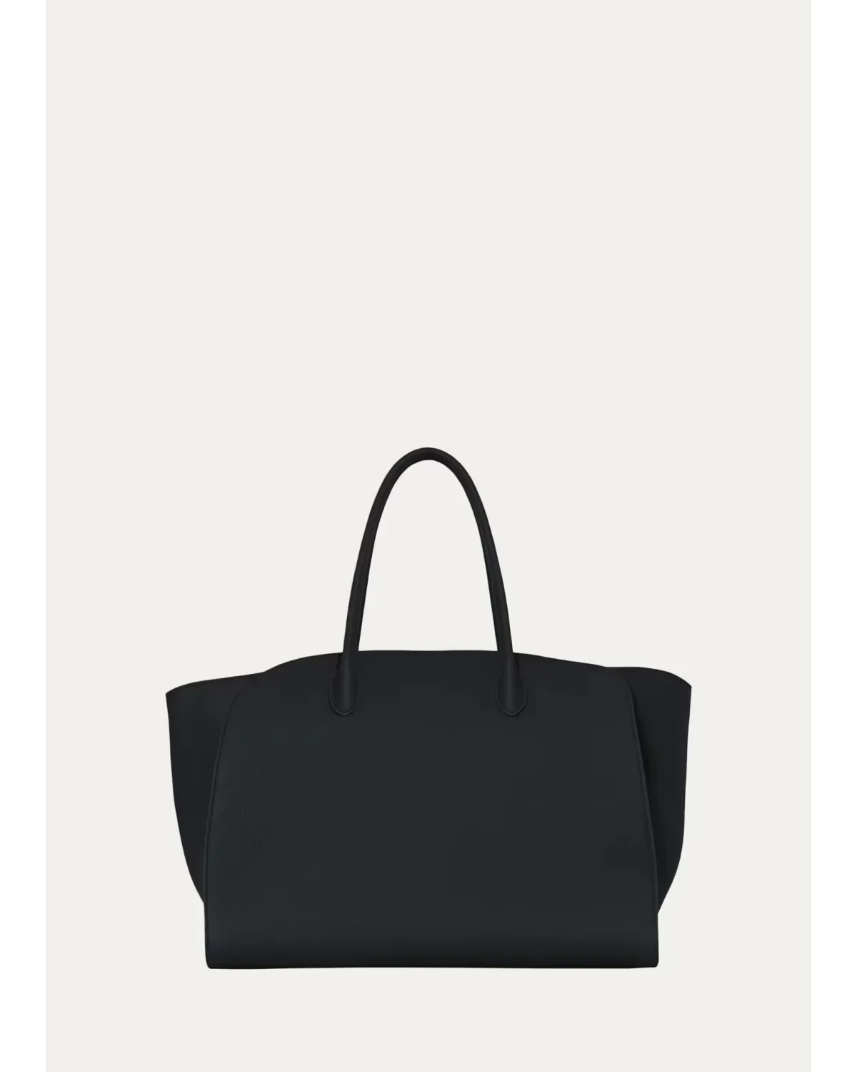 Marlo Saddle Leather Tote Bag by The Row