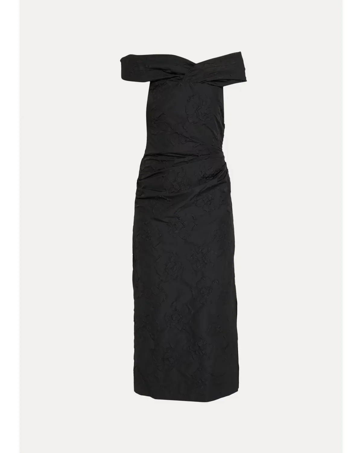 Violeta Off-Shoulder Floral Jacquard Midi Dress by Ulla Johnson
