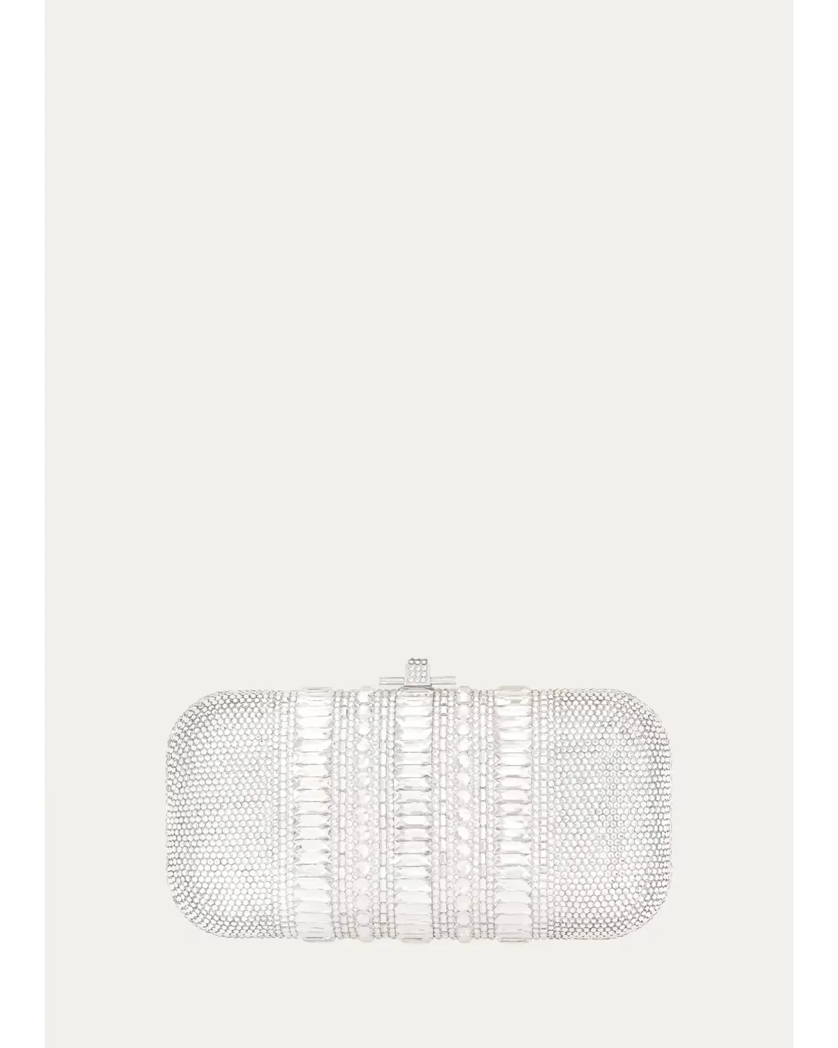 Long Slide Crystal Clutch Bag by Judith Leiber
