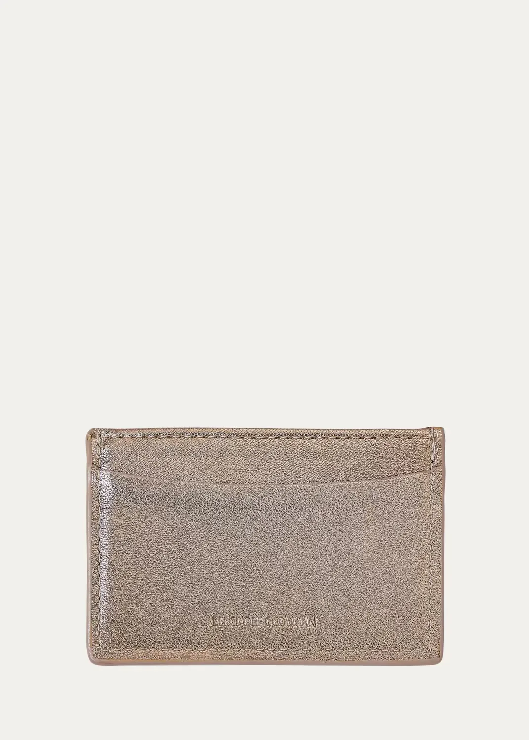 Metallic Leather Slim Card Case by Graphic Image