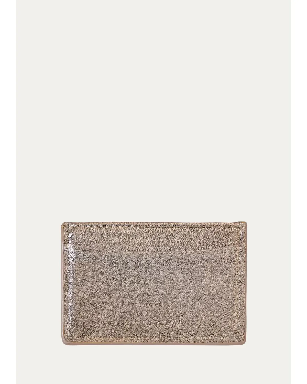 Metallic Leather Slim Card Case by Graphic Image