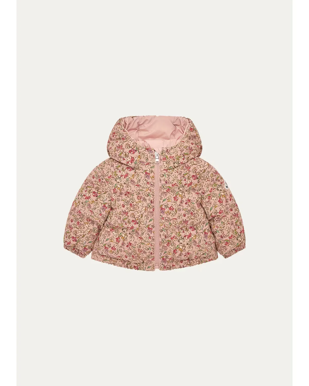 Francesca Hooded Corduroy Down Jacket by Moncler