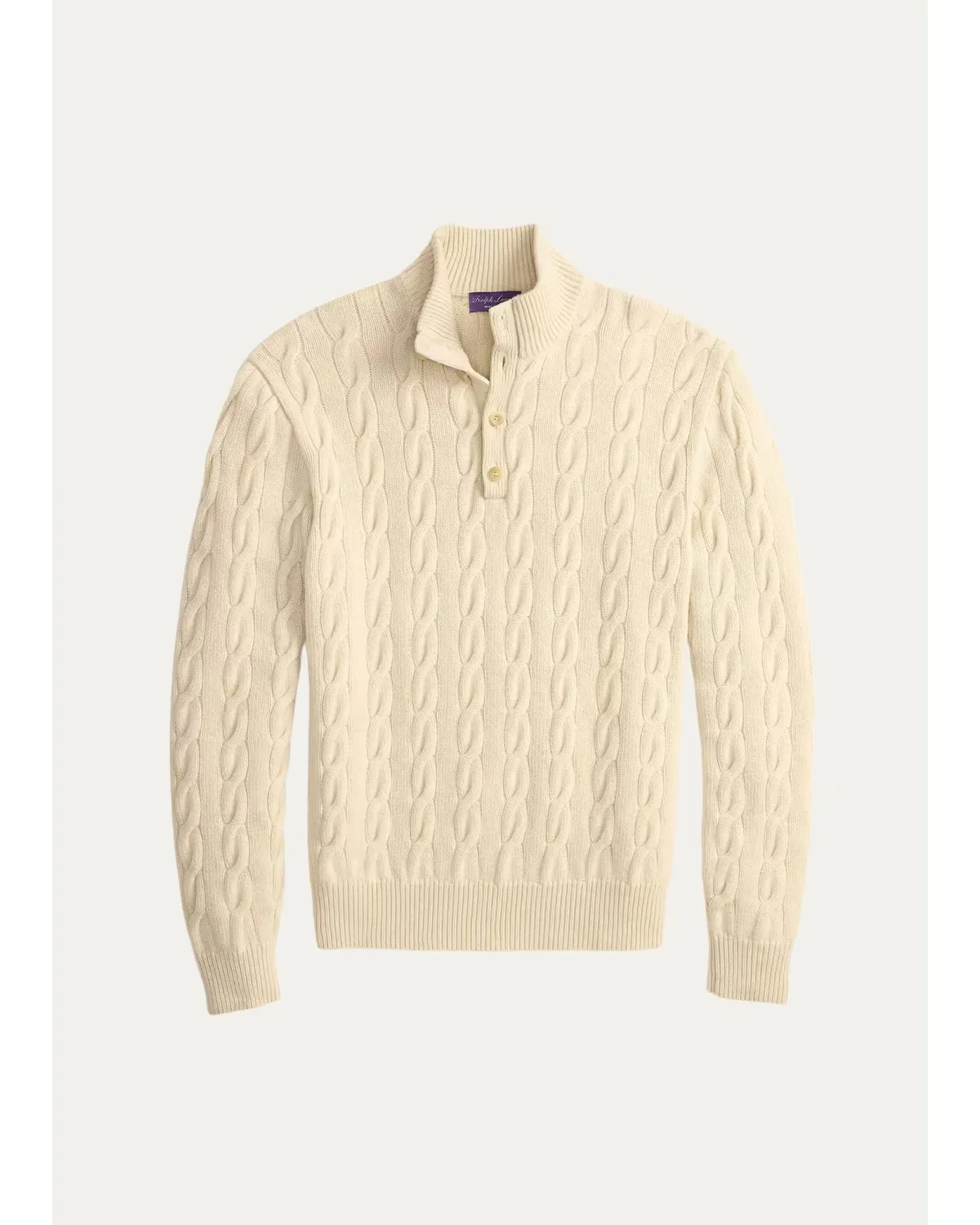 Cable-Knit Cashmere Sweater by Ralph Lauren
