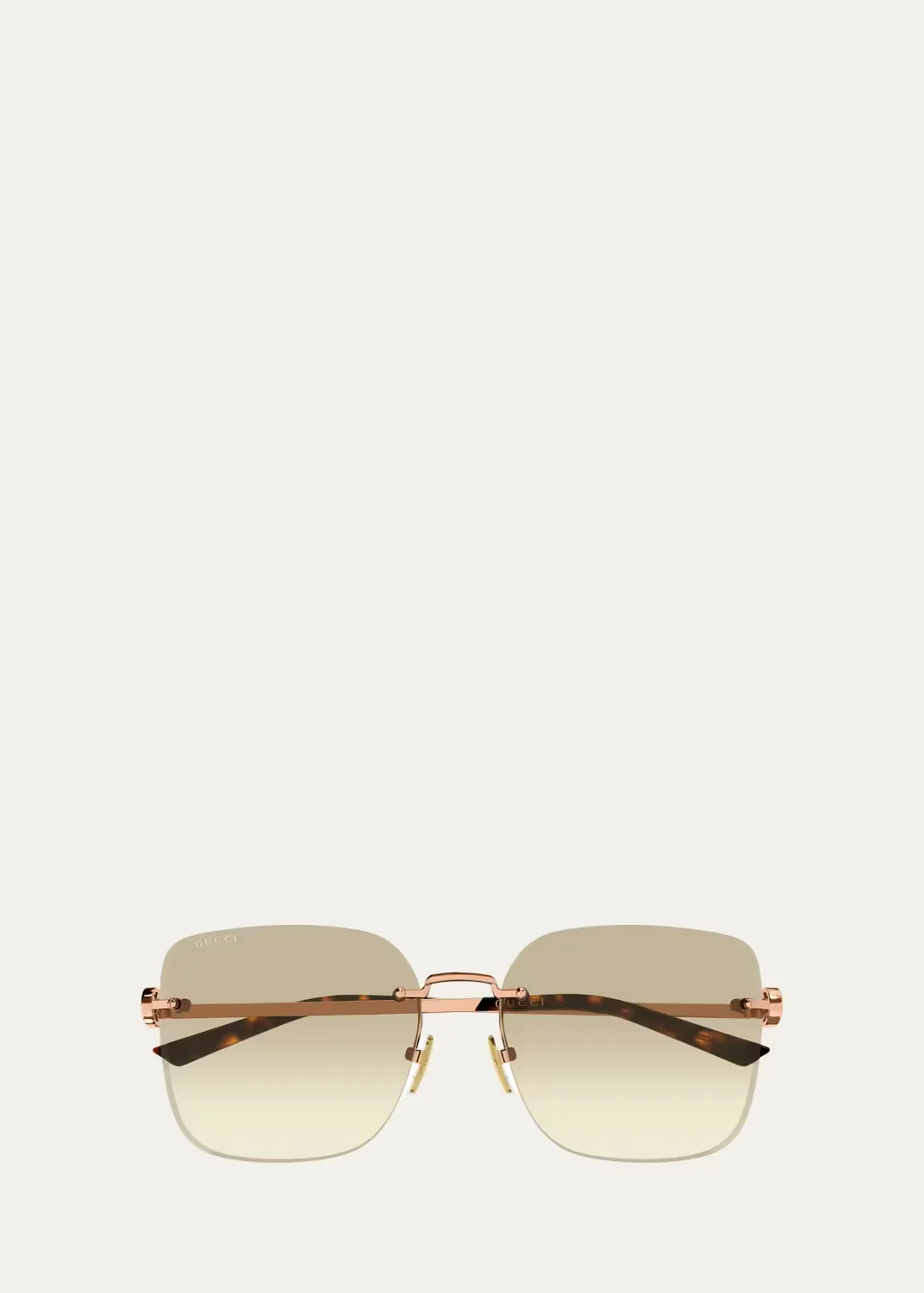 Generation Interlocking G 60MM Butterfly Sunglasses by Gucci