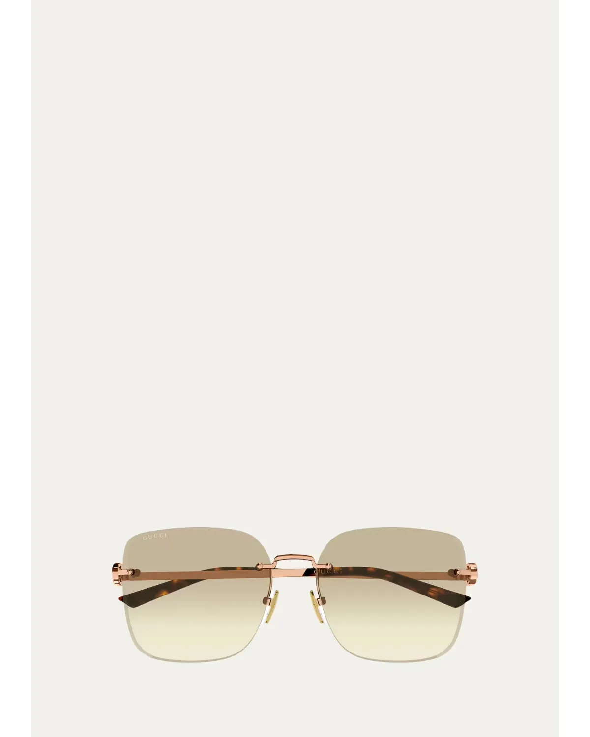 Generation Interlocking G 60MM Butterfly Sunglasses by Gucci