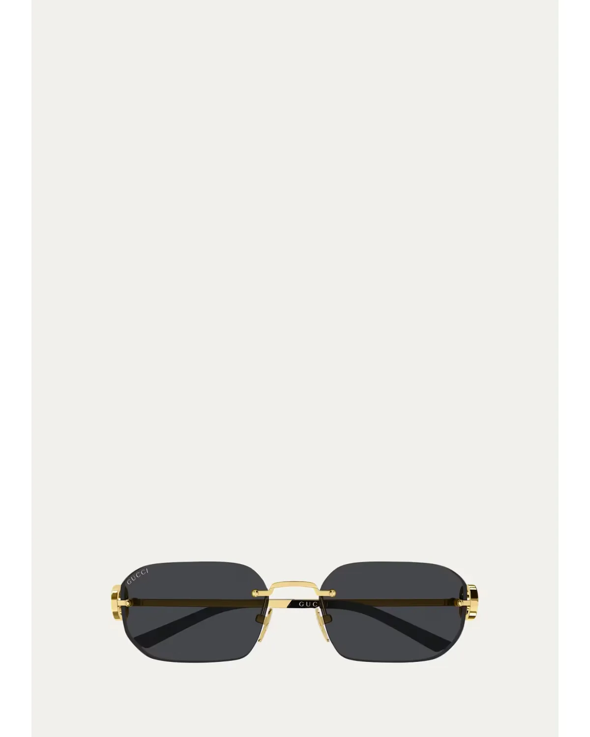 57MM Rectangular Sunglasses by Gucci