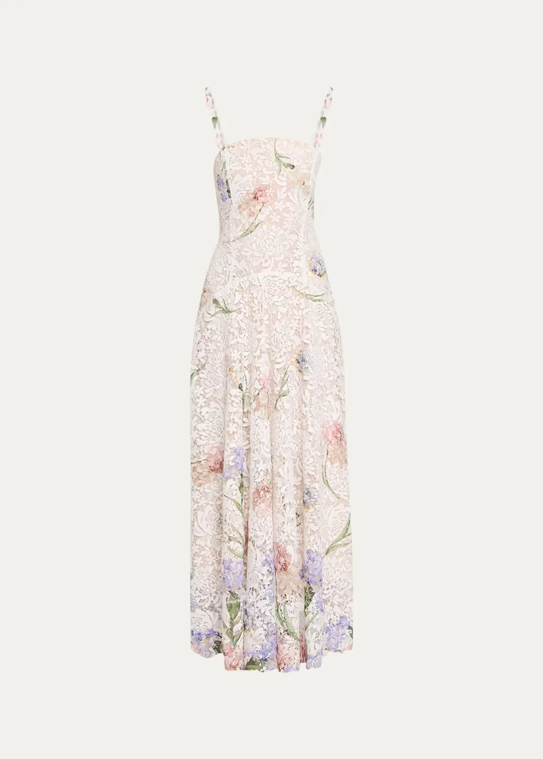 Dégradé Iris Guipure Sleeveless Dress