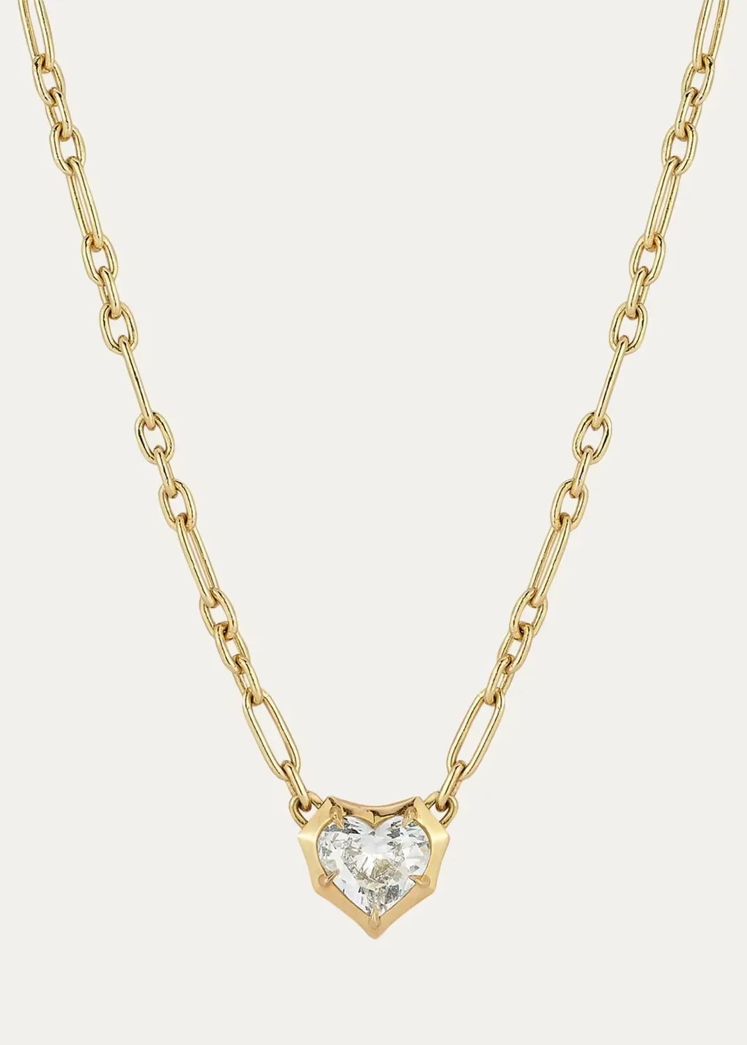 One-of-a-Kind Alchemy Heart Pendant Necklace by Jade Trau