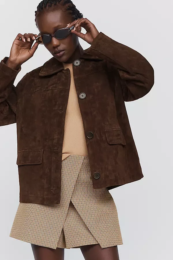 Savannah Suede Jacket by NVLT