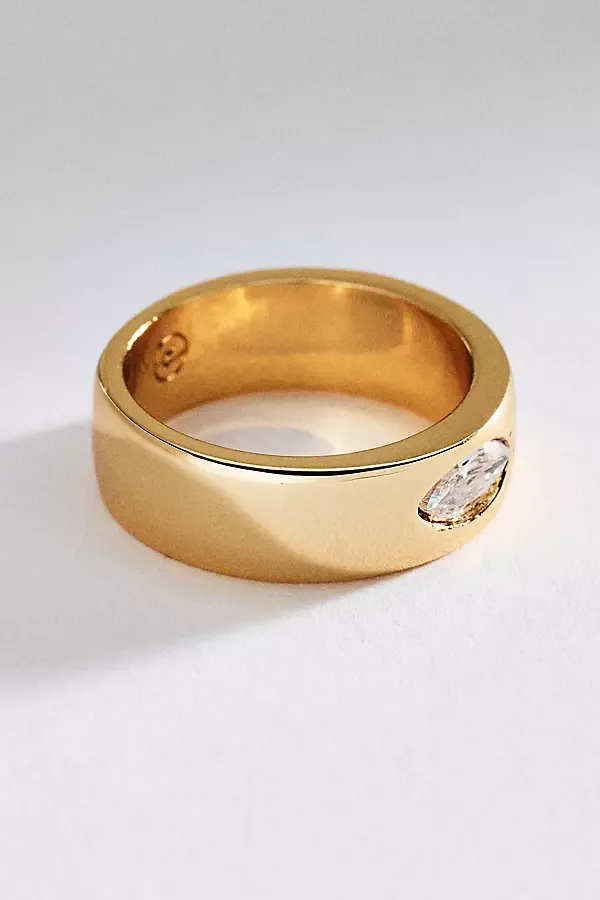 Marquise Cut Treasure Ring by Ettika
