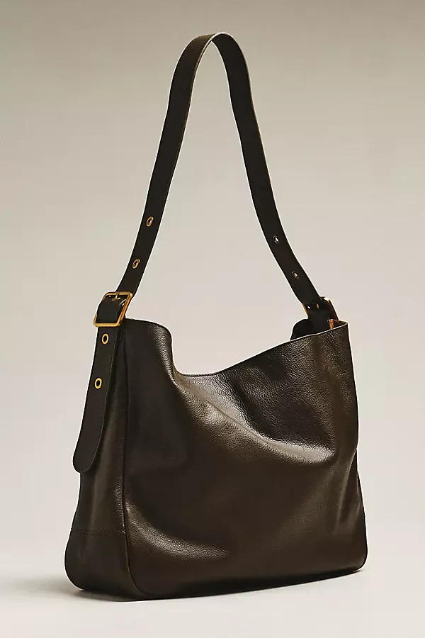 Hatton Leather Large Shoulder Bag by Anthropologie